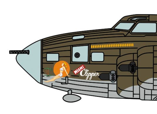 301 - Hasegawa - 02462 - Boeing B-17F Flying Fortress - paint schemes
