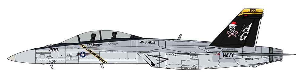 300 - Hasegawa - 07560 - Boeing F/A-18F Super Hornet - paint schemes