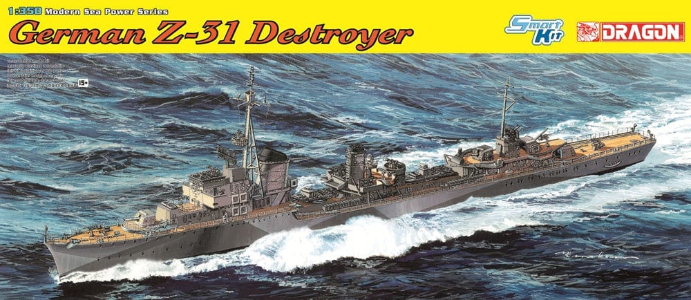 010 - Dragon - 1054 - Zerstörer Z31 - primary image