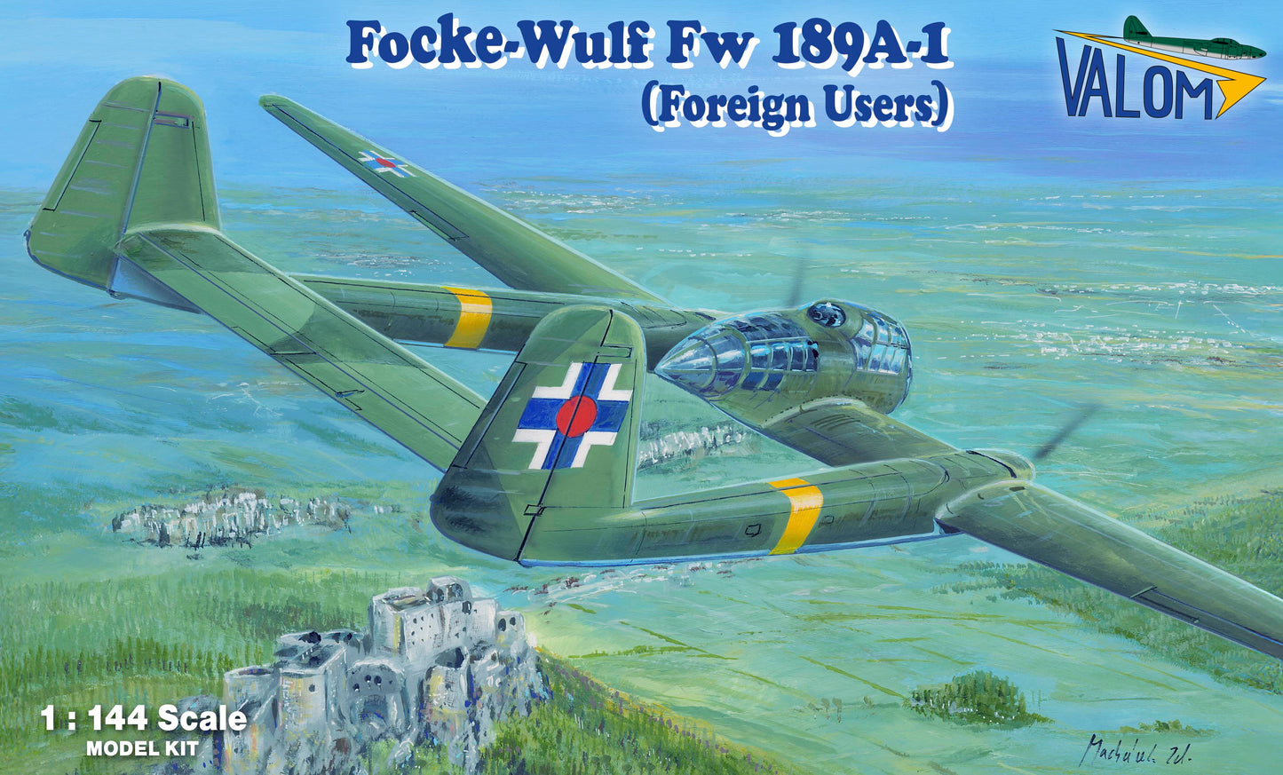010 - Valom - 14446 - Focke-Wulf Fw 189 A-1 Uhu - primary image