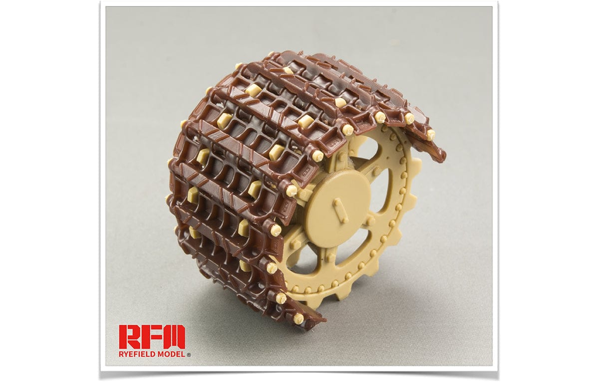 601 - Rye Field Model - 5024 - Jagdpanther G2 Workable Track Links - unpainted model