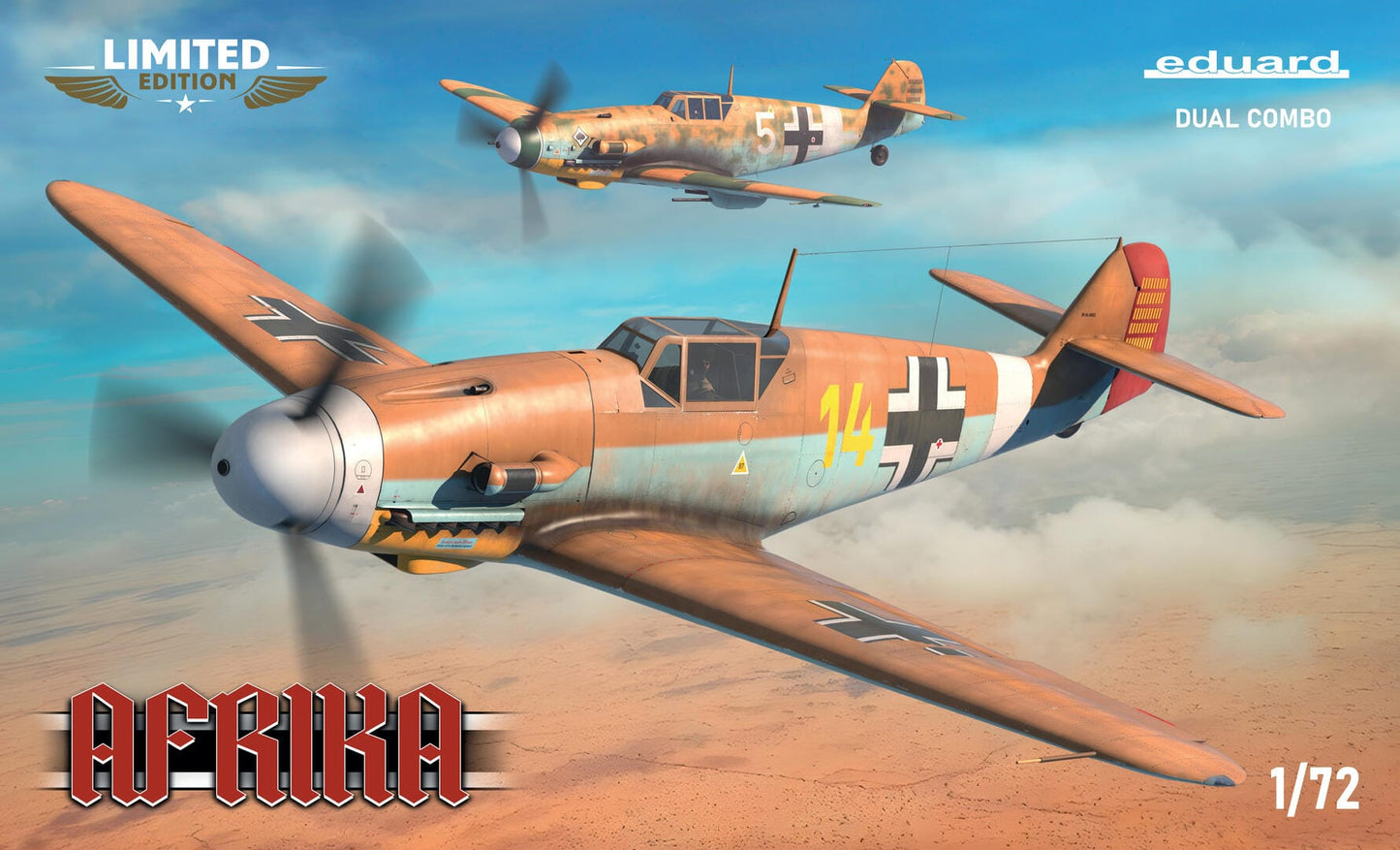 010 - Eduard - 2112 - Messerschmitt Bf 109 F-4/G-2/G-4 ‘Afrika’ - primary image