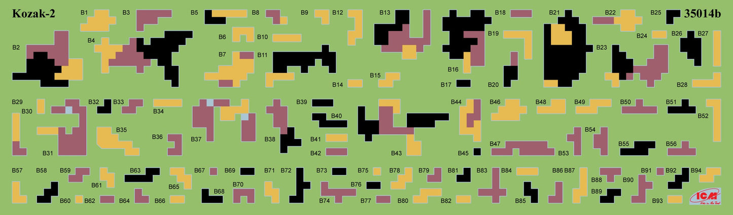 401 - ICM - 35017 - ZiL-131 with DShKMd Crew - decals