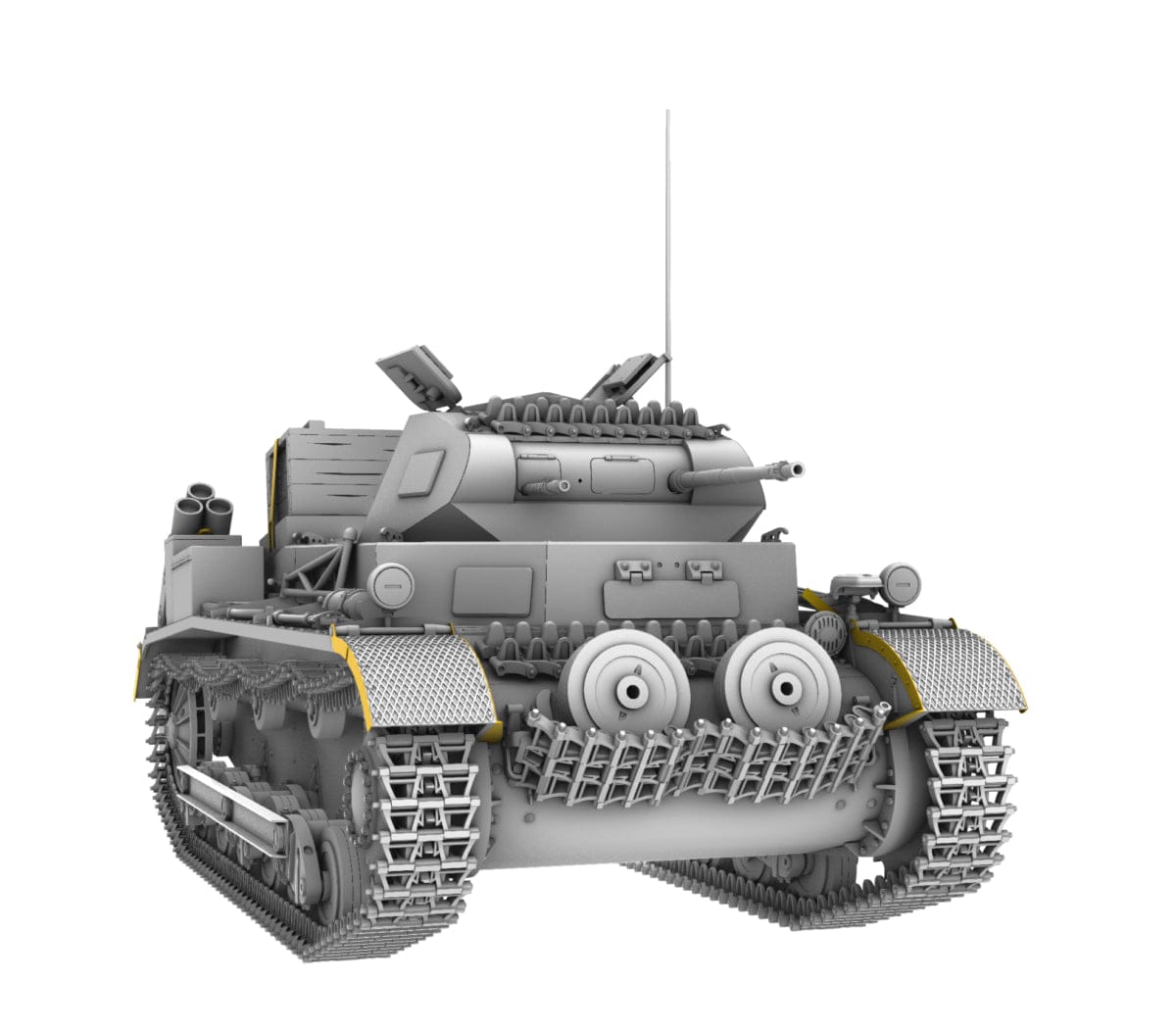 513 - IBG - 35080 - Pz.Kpfw. II Ausf. B with Betr.st.Anh - digital model