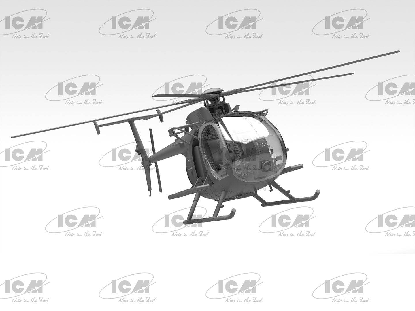 500 - ICM - 48369 - MD MH-6J Little Bird - digital model