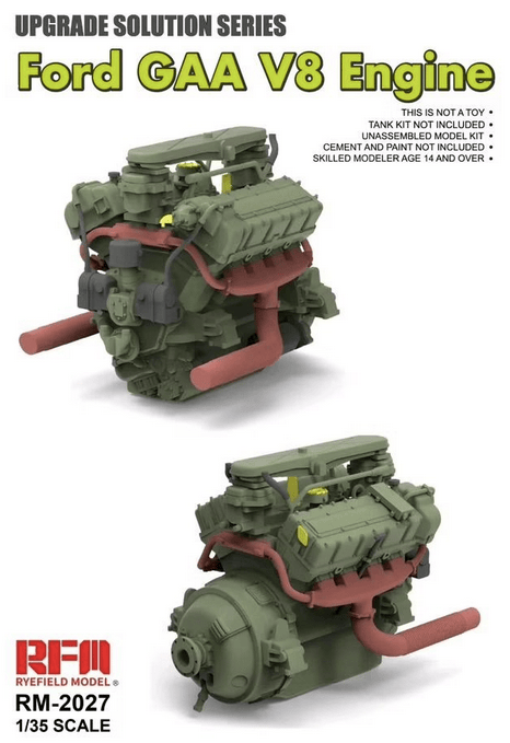 010 - Rye Field Model - 2027 - Ford GAA V8 Engine THFS - primary image