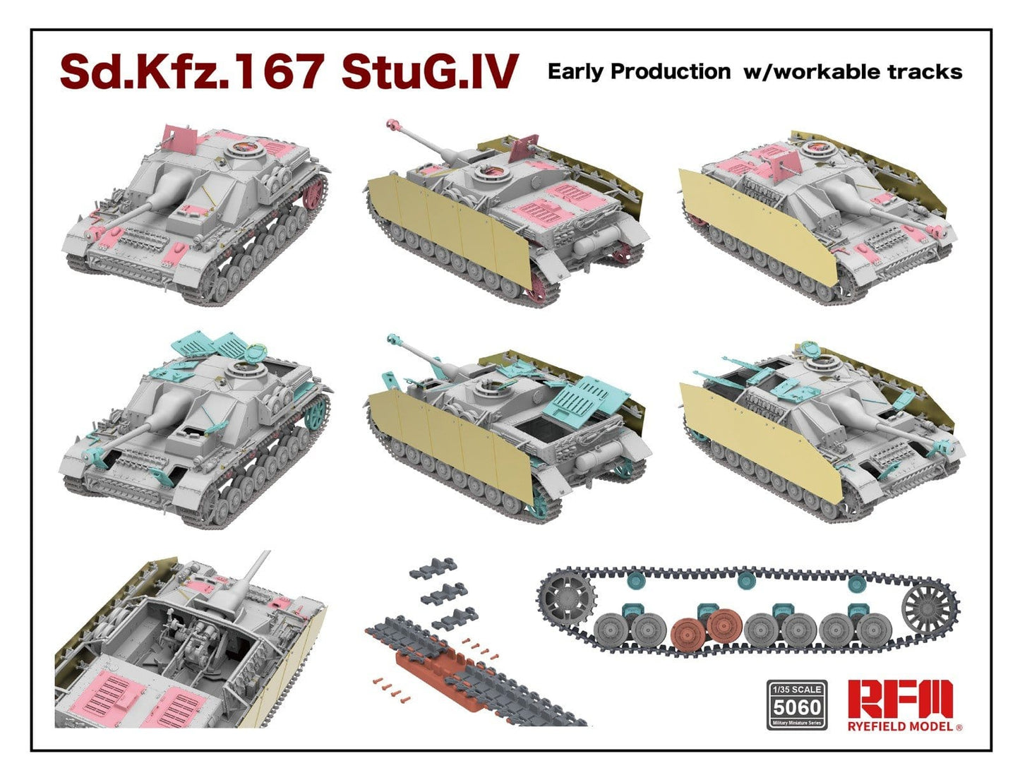 500 - Rye Field Model - 5060 - StuG IV (early) - digital model
