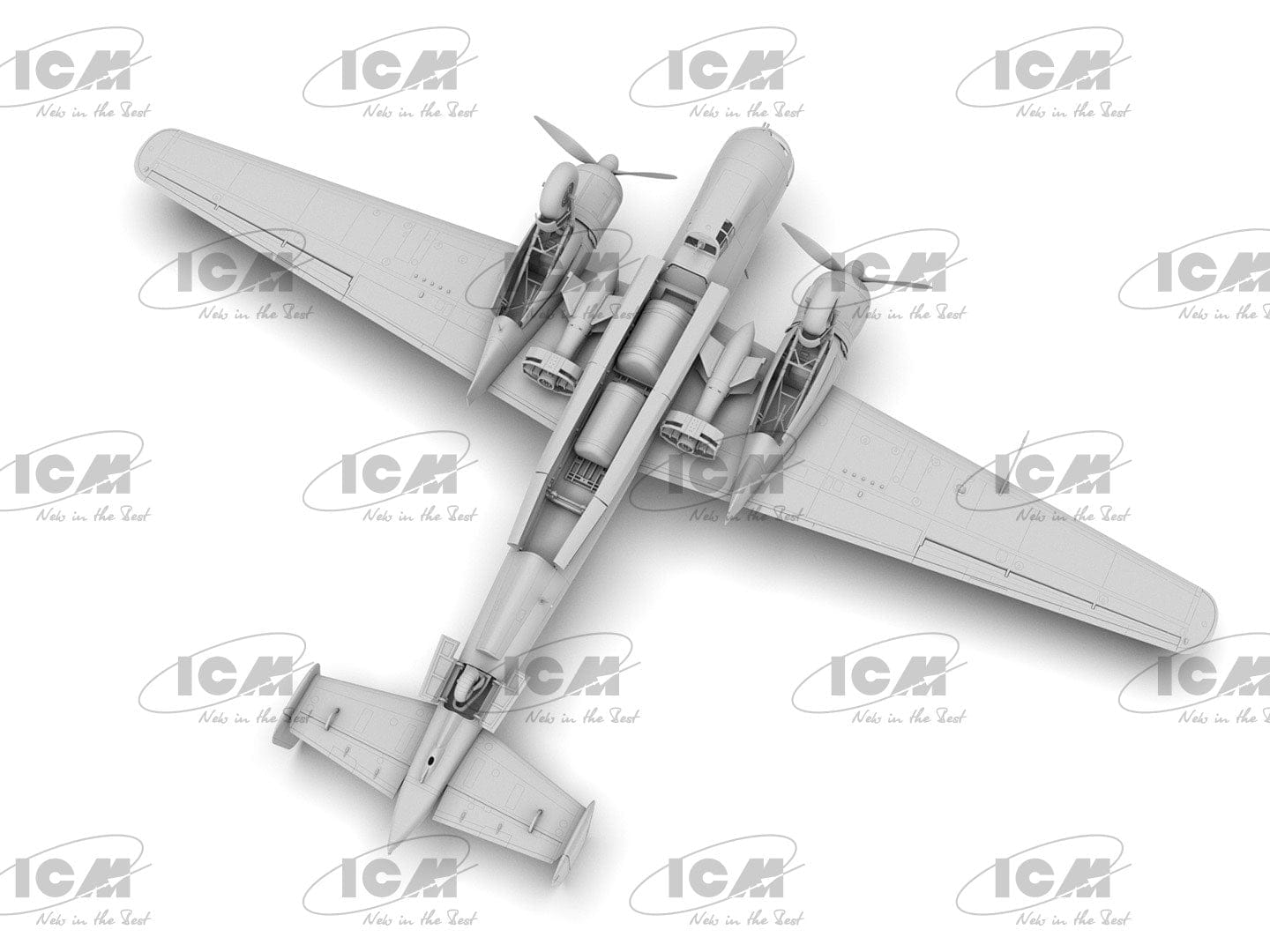 505 - ICM - 48275 - Dornier Do 217 K-2 Fritz-X Carrier - digital model