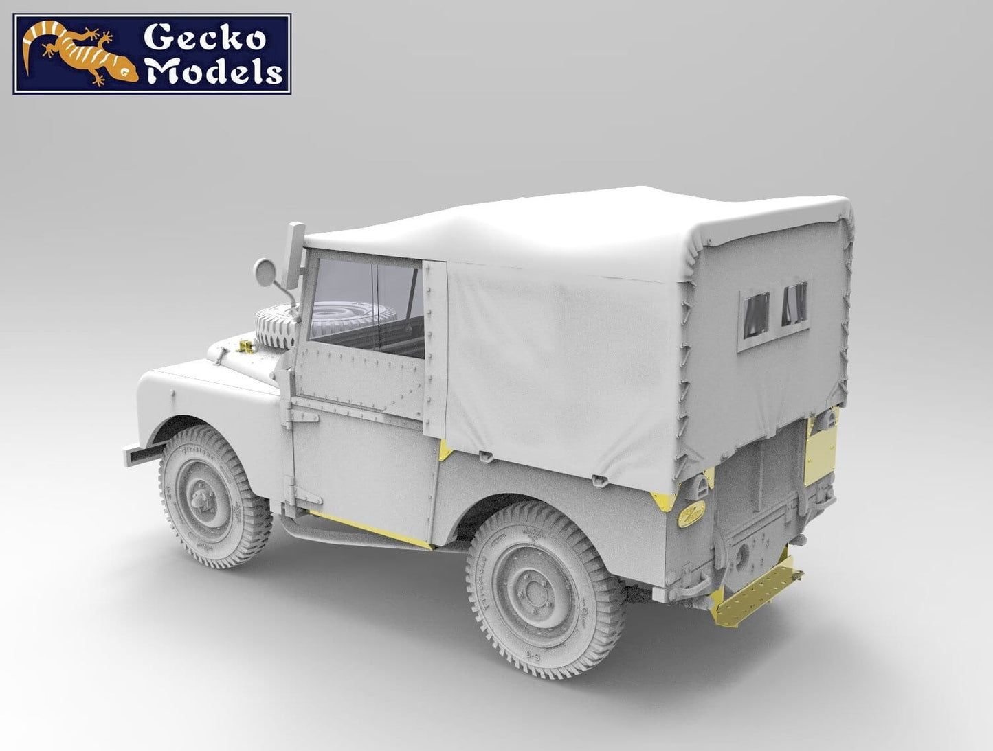 503 - Gecko Models - 35GM0062 - Land Rover FV18001 Mk 1 80in 4x4 (Canvas Top) (early) - digital model