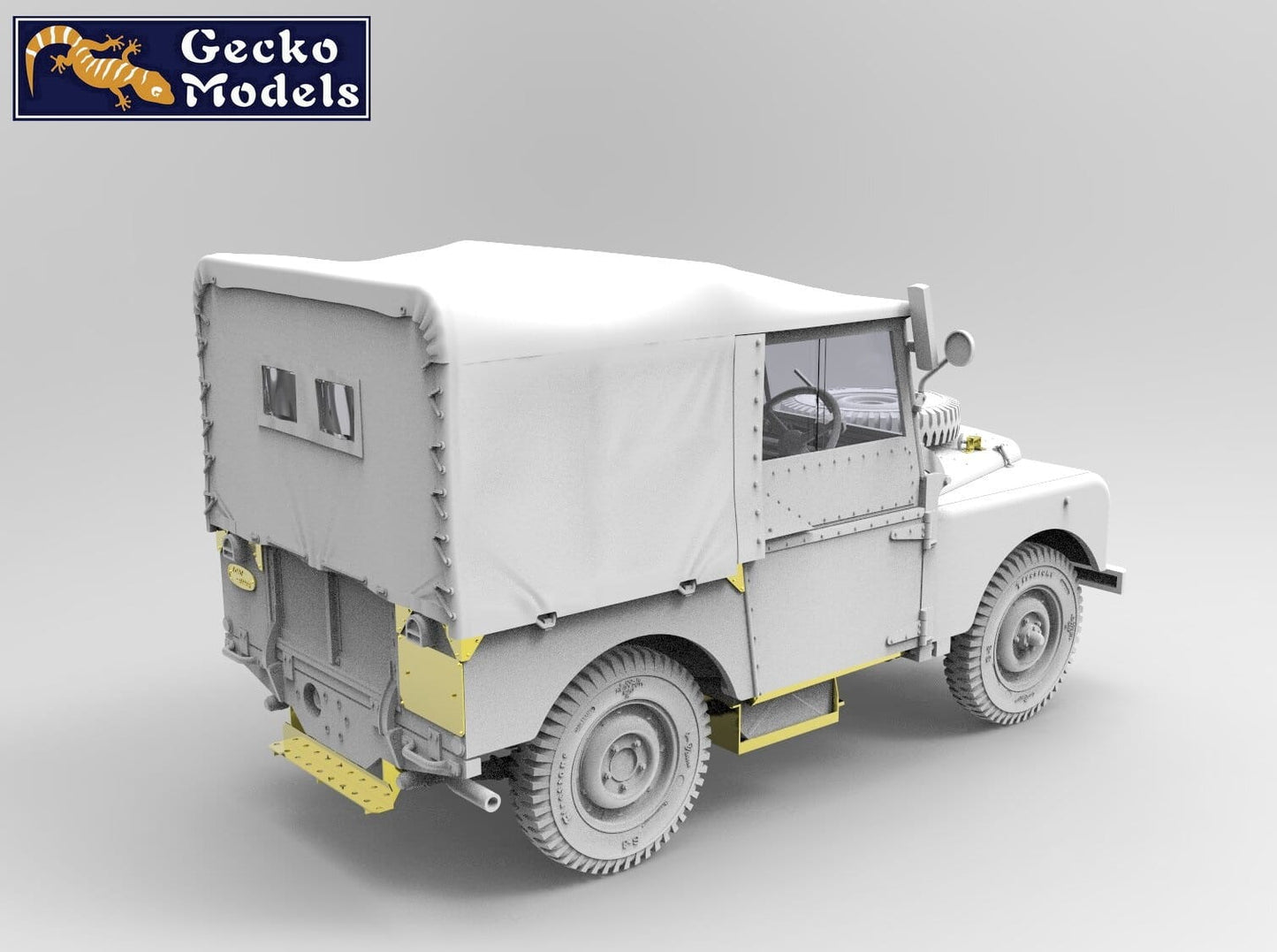 502 - Gecko Models - 35GM0062 - Land Rover FV18001 Mk 1 80in 4x4 (Canvas Top) (early) - digital model