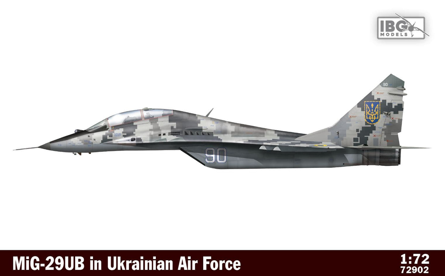 010 - IBG - 72902 - Mikoyan MiG-29UB Izd. 9.51 Fulcrum B - primary image