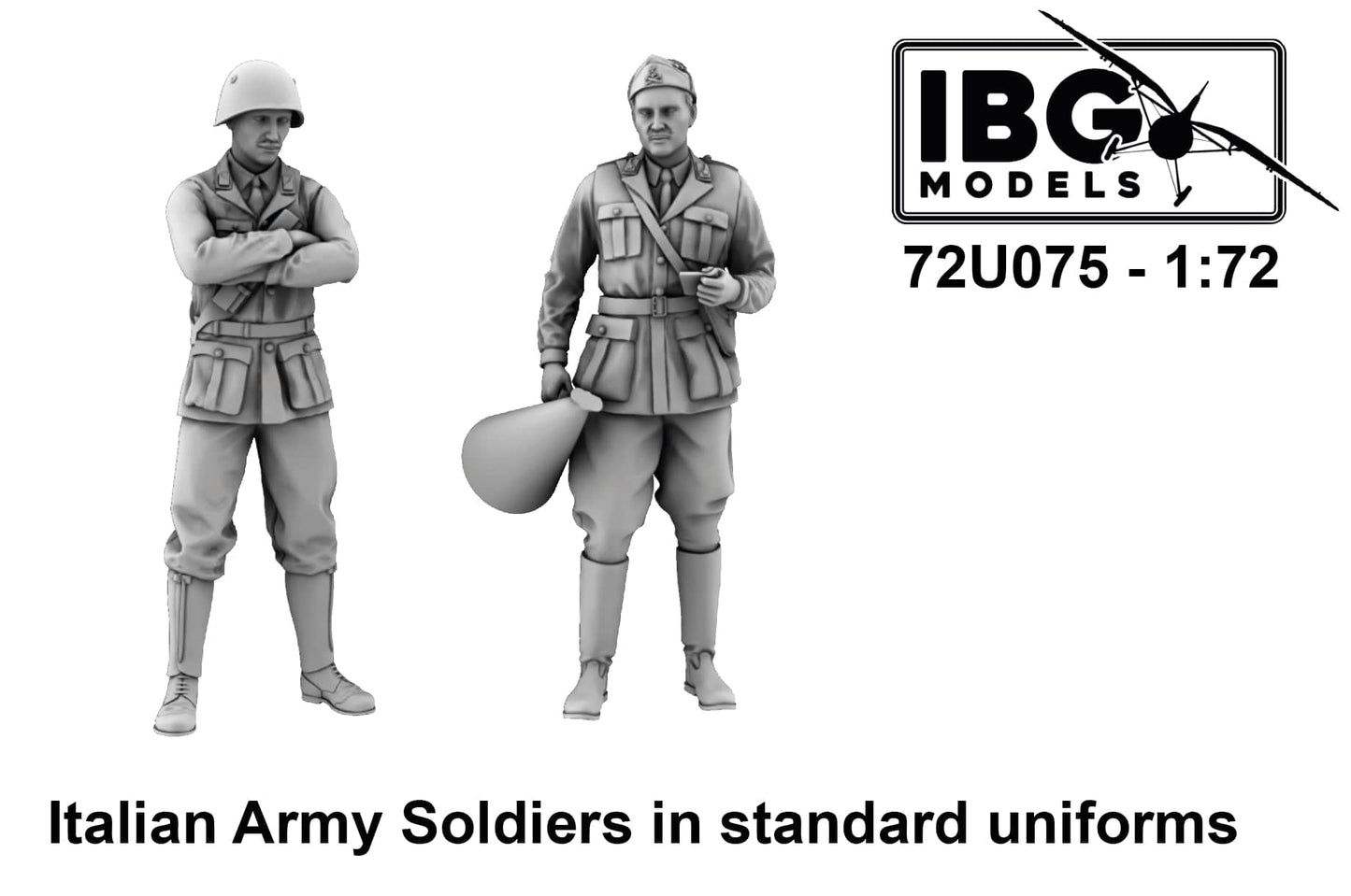 010 - IBG - 72U075 - Italian Infantry - primary image