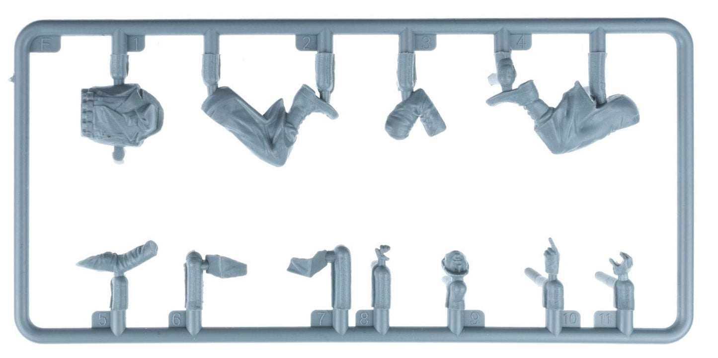 205 - Miniart - 53045 - United States Tank Riders (Winter 1944-45) - sprue