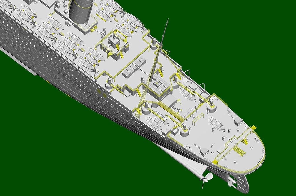 Trumpeter - 03720 - HMT Olympic - digital model