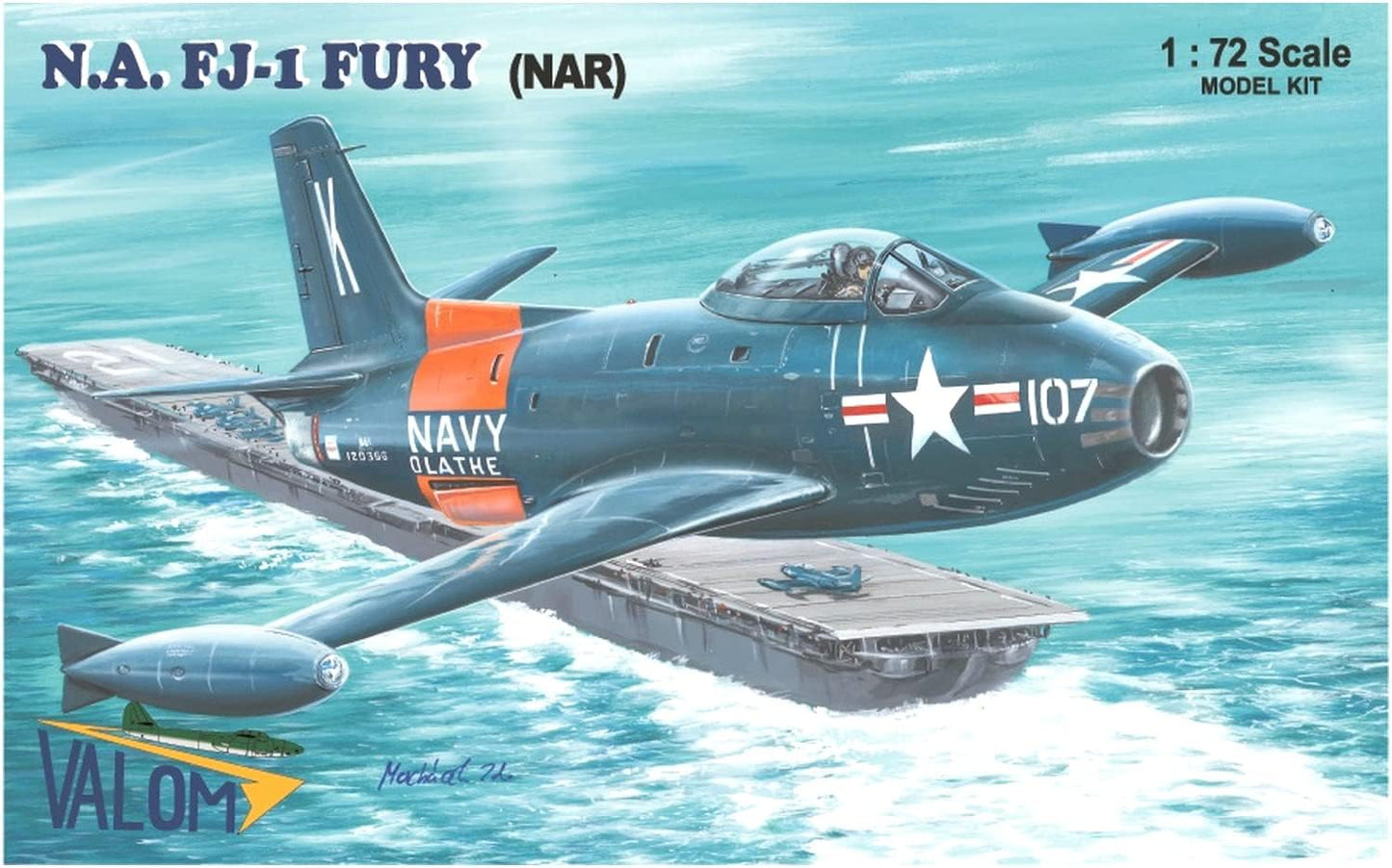 010 - Valom - 72085 - North American FJ-1 Fury - primary image