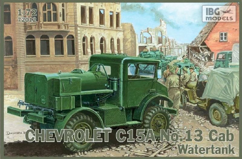 010 - IBG - 72012 - Chevrolet C15A No. 13 Cab Water Tanker - primary image