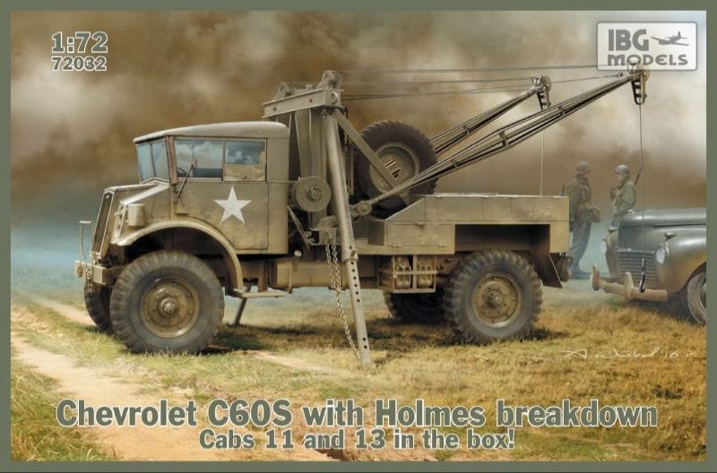 010 - IBG - 72032 - Chevrolet C60S No. 11/13 Cabs Wrecker - primary image