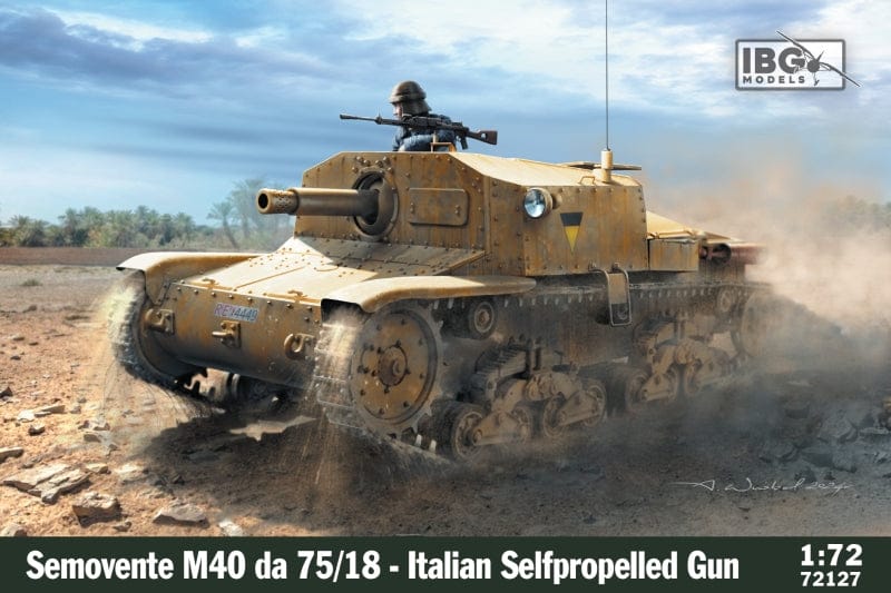 010 - IBG - 72127 - Semovente M40 da 75/18 - primary image