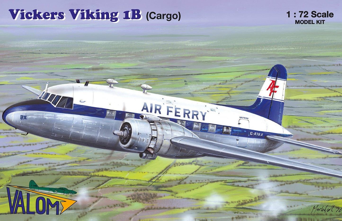 010 - Valom - 72173 - Vickers Viking 1B - primary image