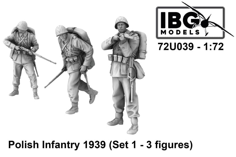 010 - IBG - 72U039 - Polish Infantry Set 1 (1939) - primary image