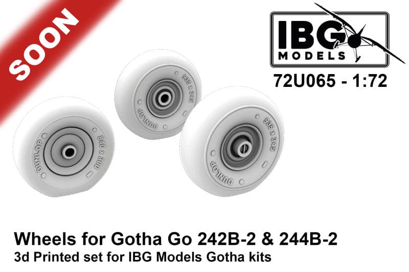 010 - IBG - 72U065 - Gotha Go 242 B-2 / Go 244 B-2 Wheels - primary image