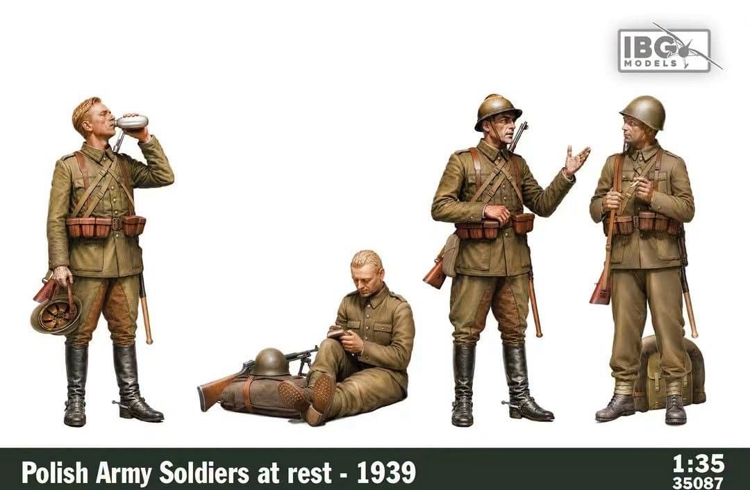 010 - IBG - 35087 - Polish Infantry at Rest (1939) - primary image