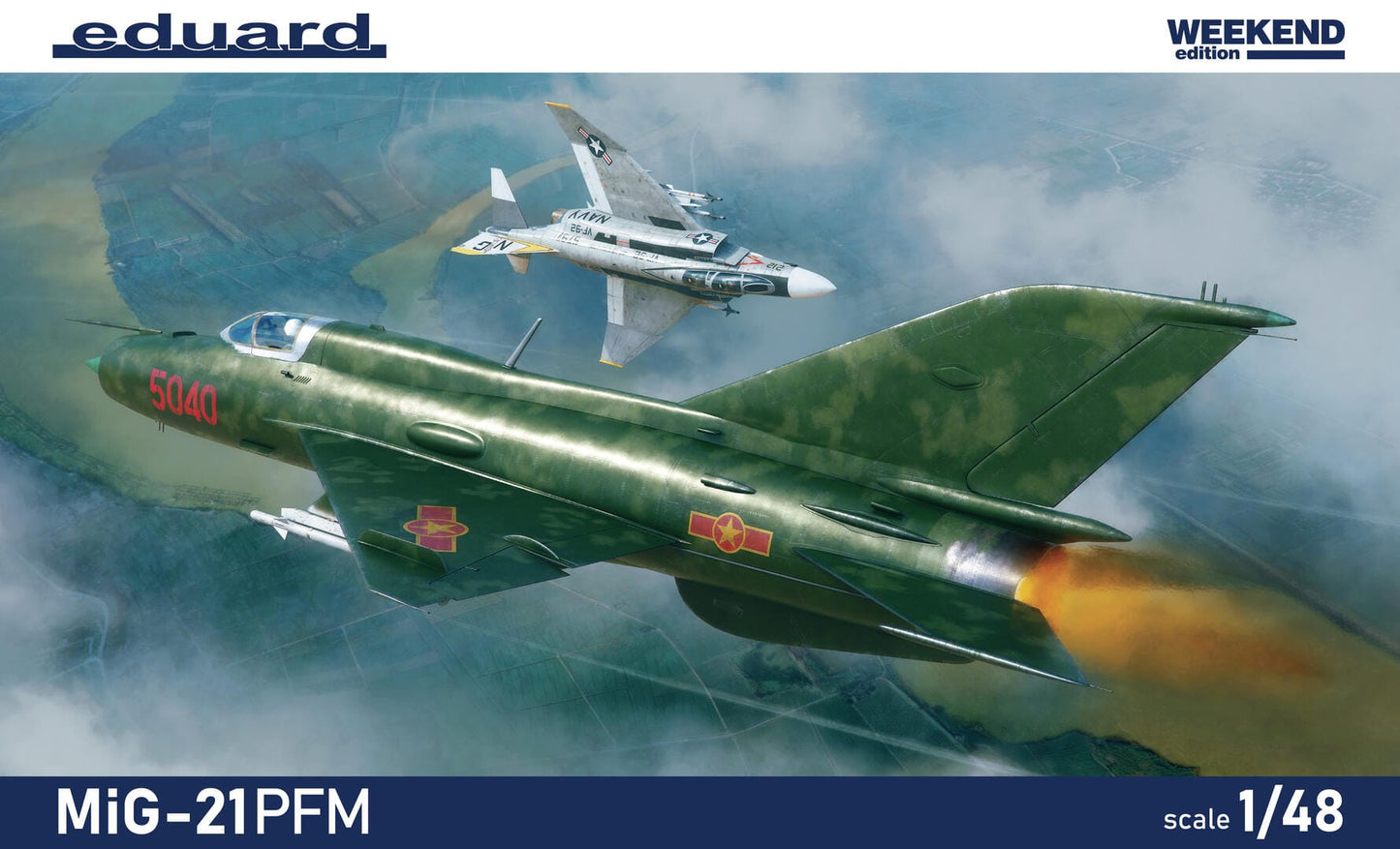 010 - Eduard - 84202 - Mikoyan-Gurevich MiG-21PFM Fishbed D - primary image