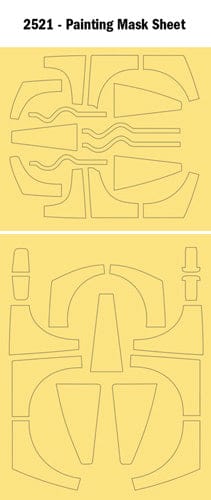 490 - Italeri - 2521 - Panavia Tornado GR1 ‘Desert Storm’ - masks