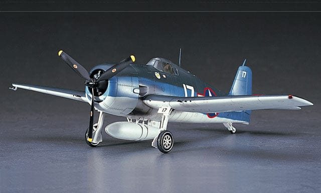 700 - Hasegawa - JT34 - Grumman F6F-3 Hellcat - painted model