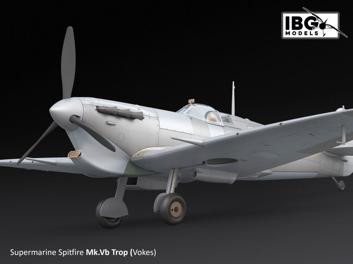 507 - IBG - 72592 - Supermarine Spitfire Mk Vb (trop) - digital model