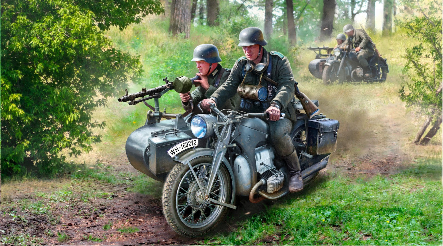 150 - Zvezda - 3717 - Zündapp K800 - box art