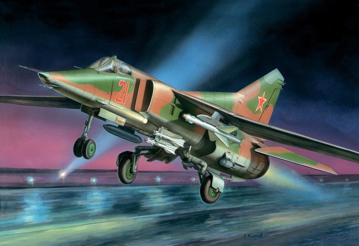 150 - Zvezda - 7228 - Mikoyan-Gurevich MiG-27 Flogger D - box art