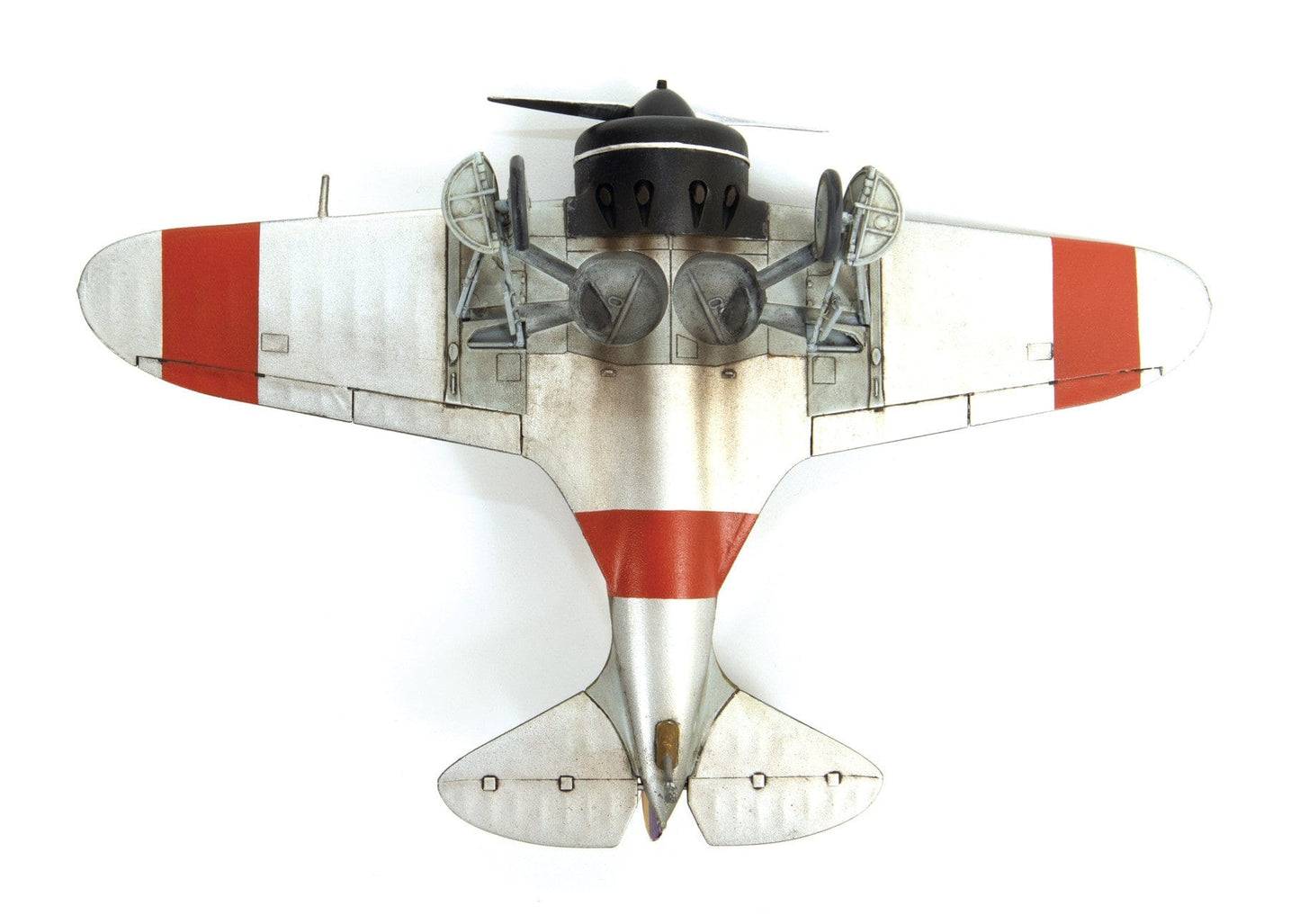 702 - Zvezda - 7330 - Polikarpov I-16 Type 5 - painted model