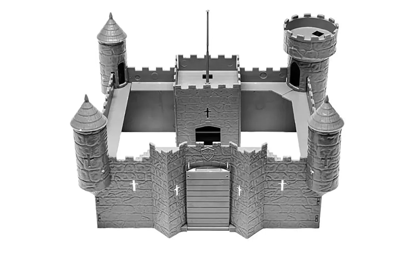 600 - Airfix - A06702V - Sherwood Castle and Figurines Set - unpainted model