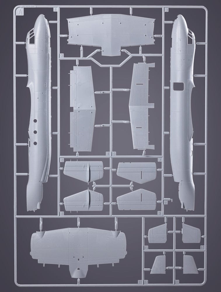 201 - Heller - 82300 - Grumman E-2C Hawkeye - sprue