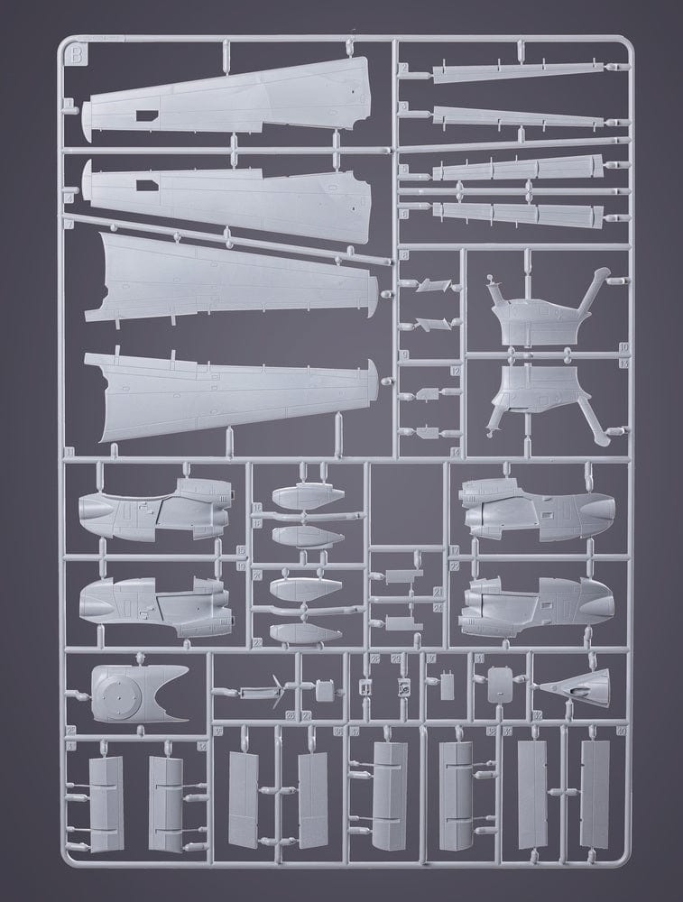 201 - Heller - 82300 - Grumman E-2C Hawkeye - sprue