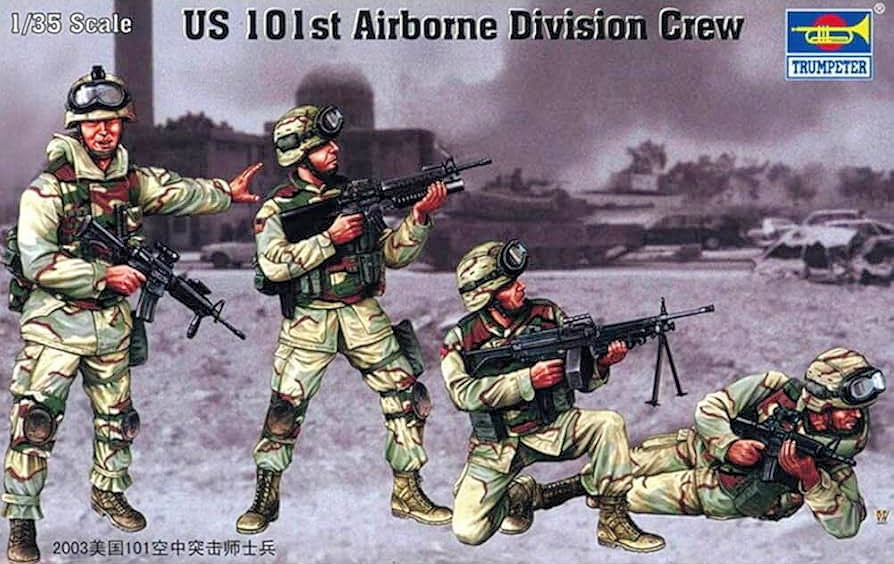 010 - United States 101st Airborne Paratroopers - primary image