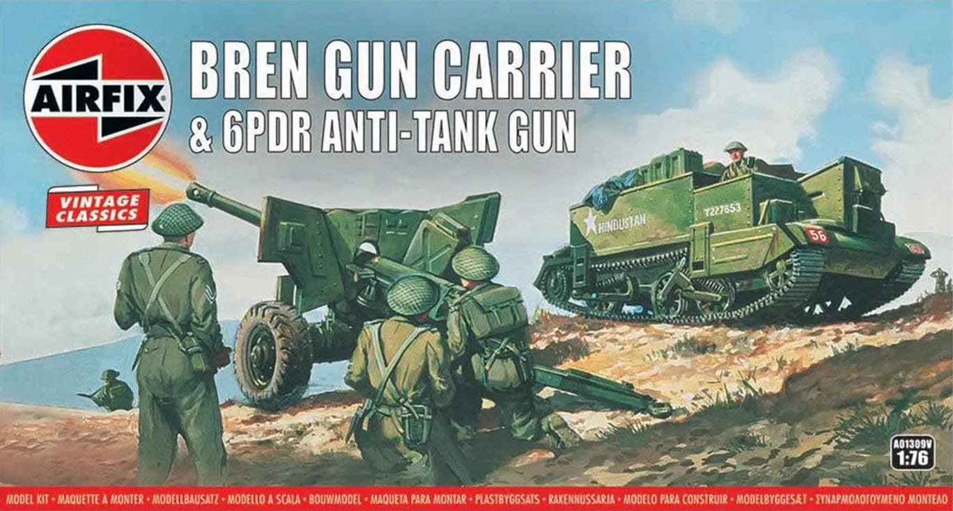 010 - Universal Carrier Mk II with OQF 6pdr - primary image