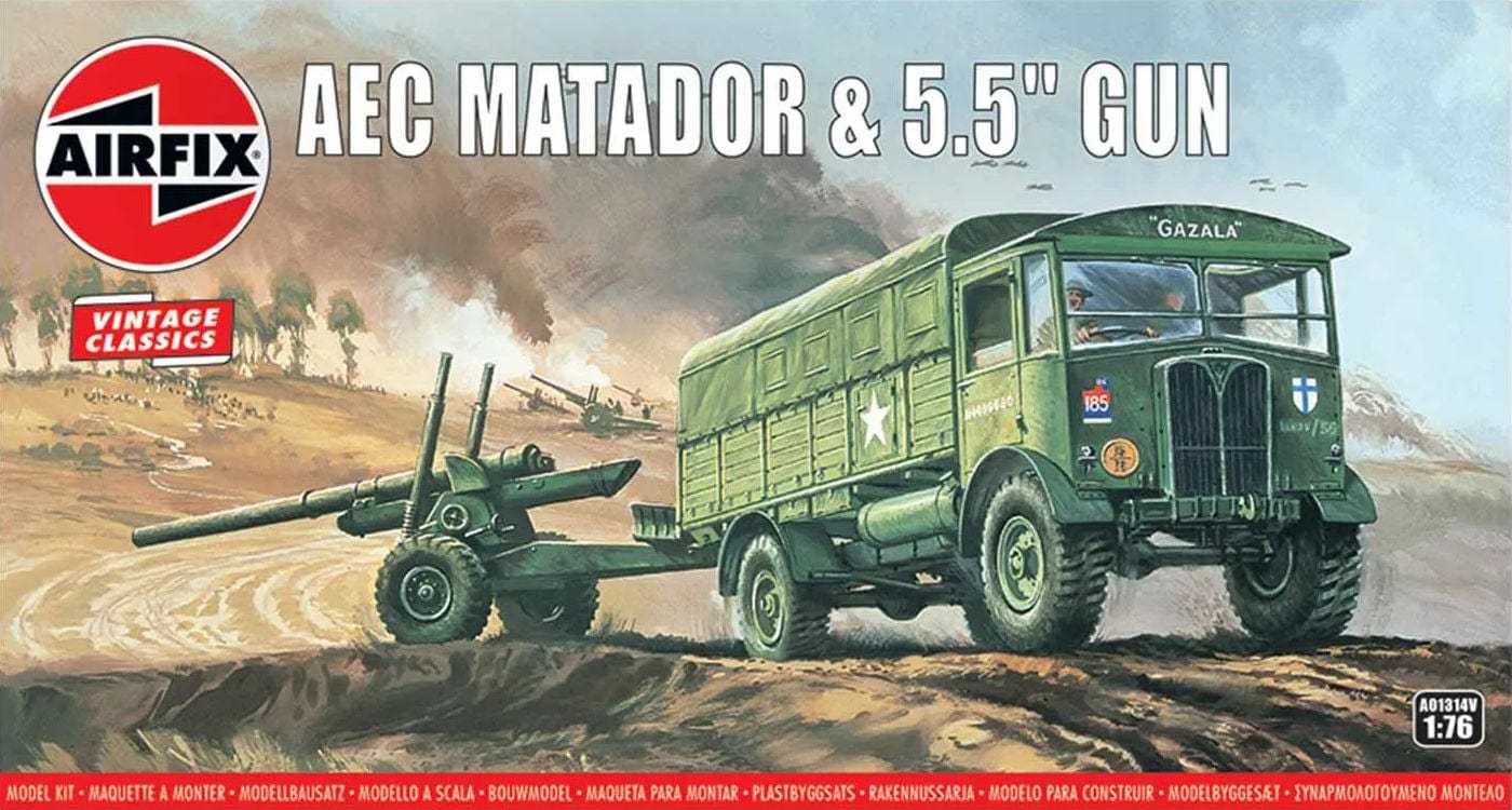 010 - AEC 854 Matador with BL 5.5in Mk I - primary image