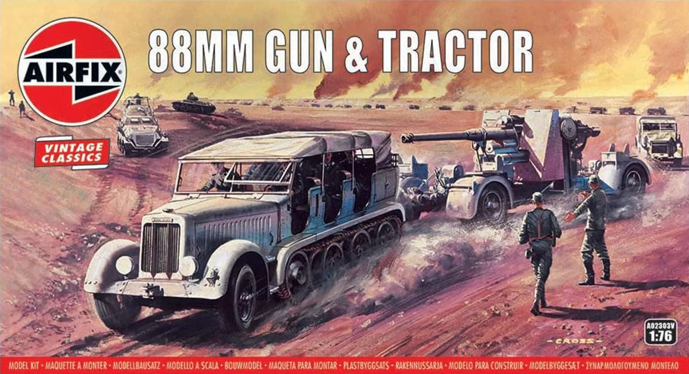 010 - Sd.Kfz. 7/2 with 8.8cm Flak 36 - primary image