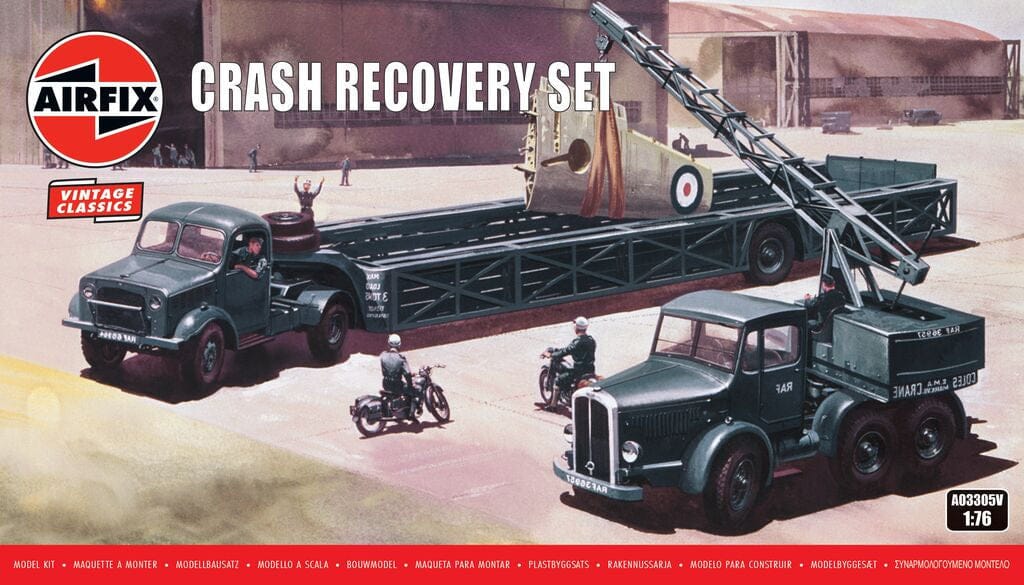 010 - Airfix - A03305V - Aircraft Crash Recovery Set - primary image