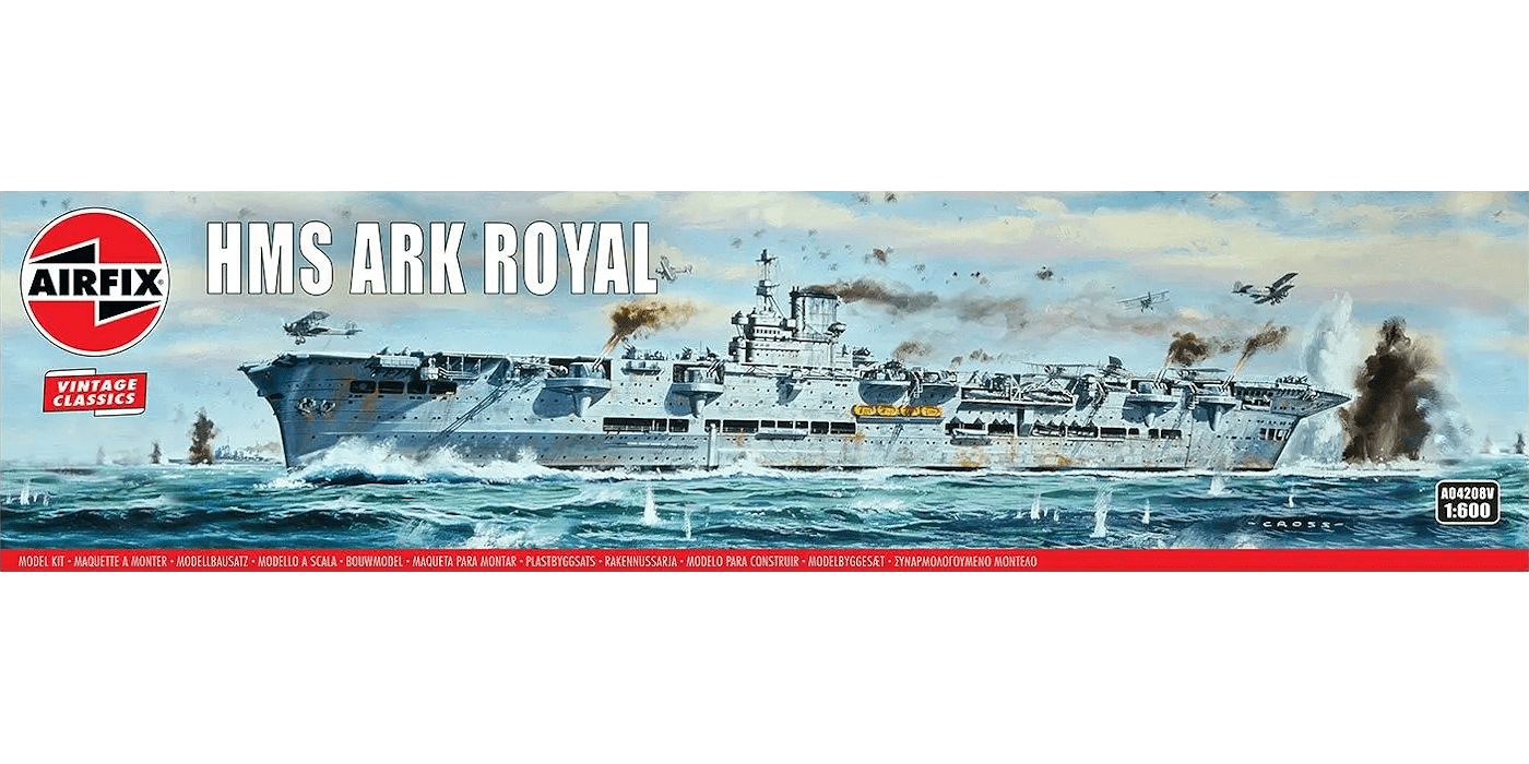 Airfix 1 600 Scale HMS Ark Royal 91 Ark Royal class Aircraft Carrier airfix-1-600-scale-hms-ark-royal-91-ark-royal-class-aircraft-carrier