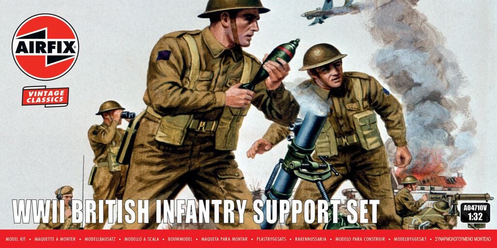 010 - Airfix - A04710V - British Infantry Support Set - primary image