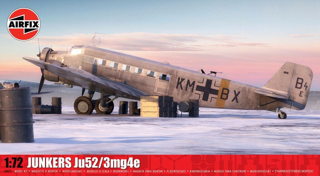 010 - Airfix - A08022 - Junkers Ju52/3mg4e - primary image
