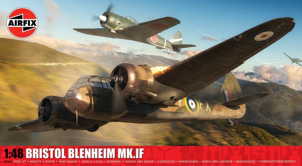 010 - Airfix - A09186A - Bristol Blenheim Mk IF - primary image