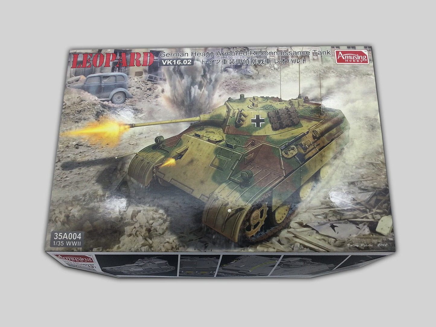 100 - Amusing Hobby - 35A004 - VK 16.02 Leopard - box front