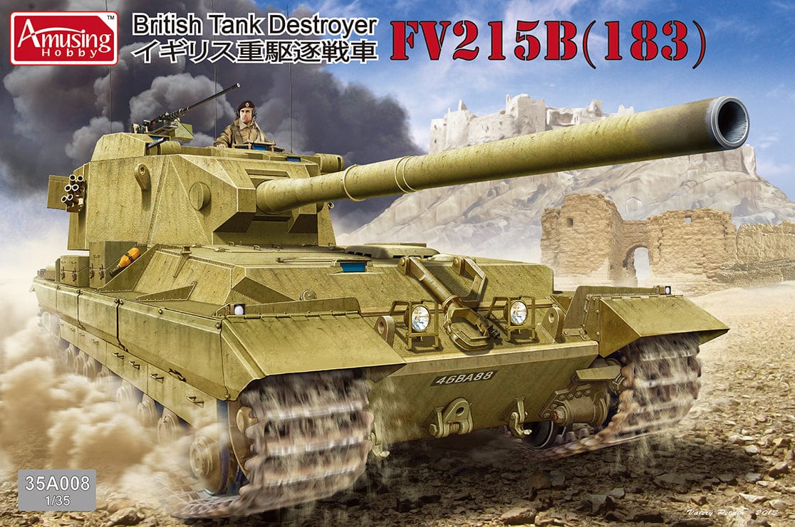 010 - Amusing Hobby - 35A008 - FV215 183mm - primary image