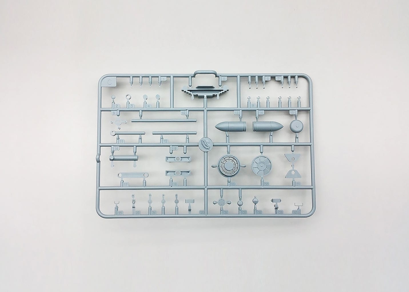 205 - Amusing Hobby - 35A014 - Geschützwagen Tiger GrW L/16 Mörser Grille 30 ‘Bär’ - sprue