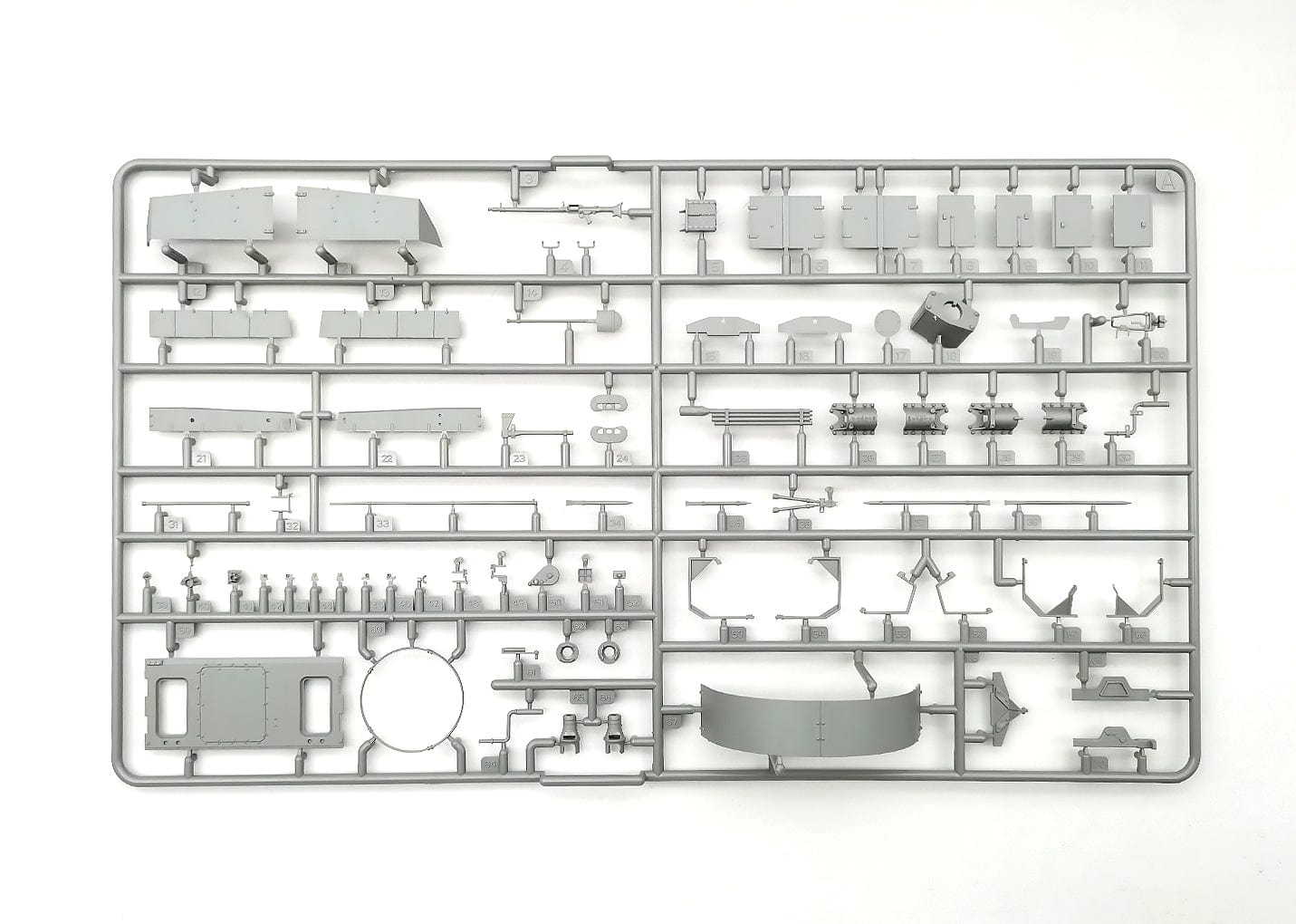 205 - Amusing Hobby - 35A037 - Pz.Kpfw. IV Ausf. H Krupp Entwurf W1466 - sprue