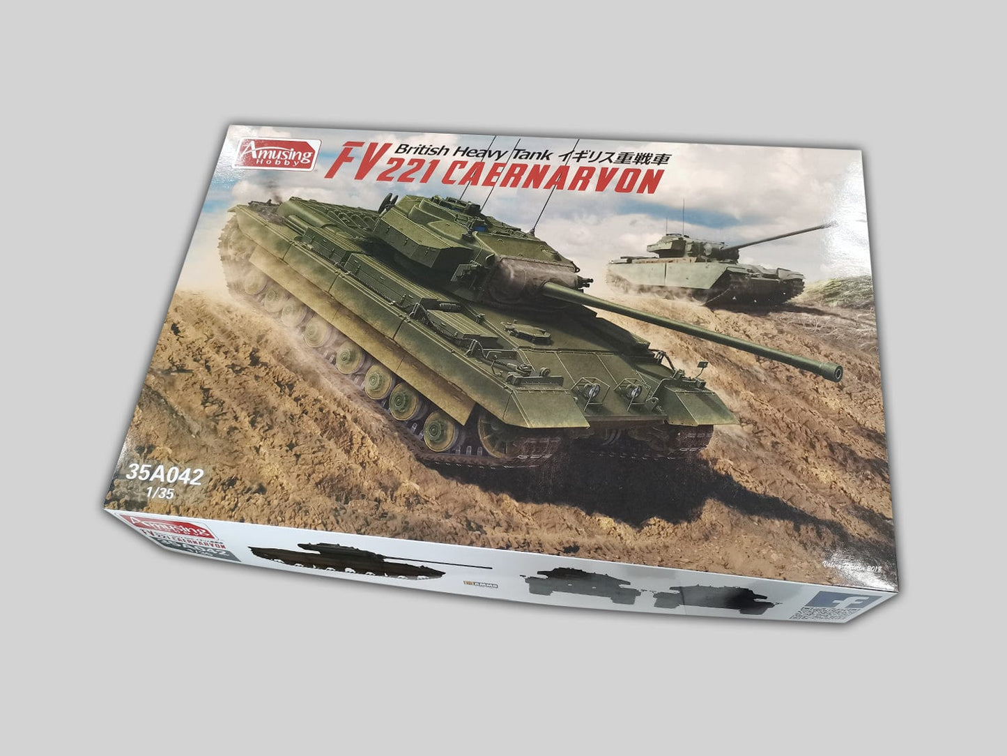 100 - Amusing Hobby - 35A042 - FV221 Caernarvon - box front